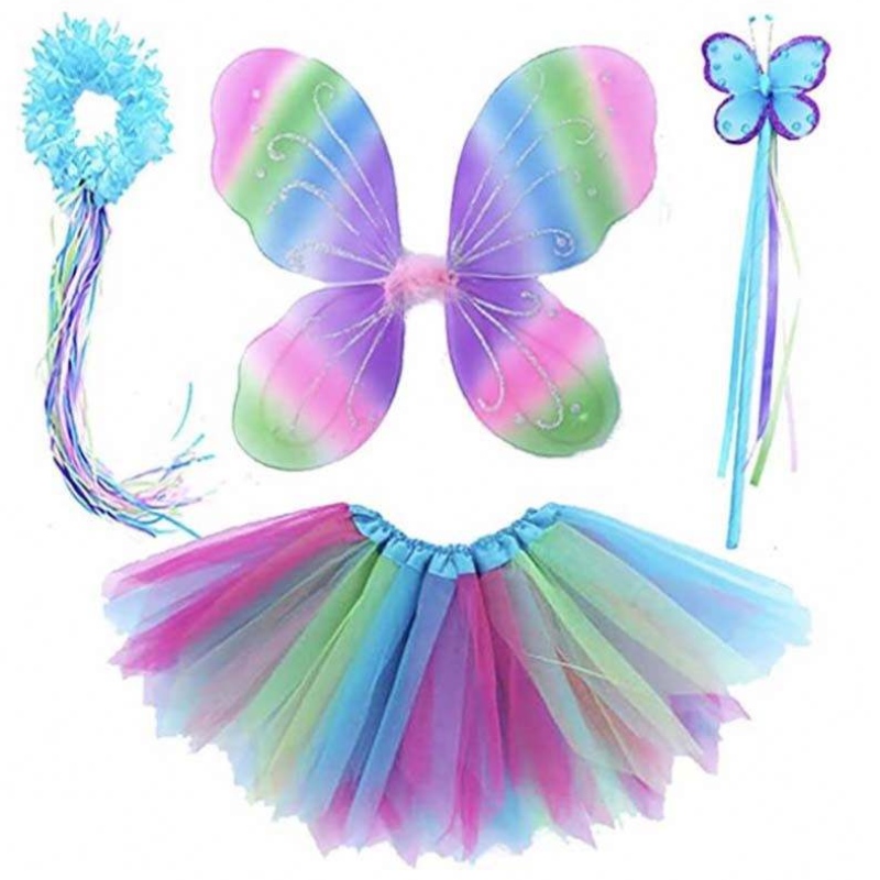 Carnival Costuumes Girls \\\\ \'Fairy Party Set leeftijd 3-8y Princess Fairy Tutu Rok Costume DGHC-035