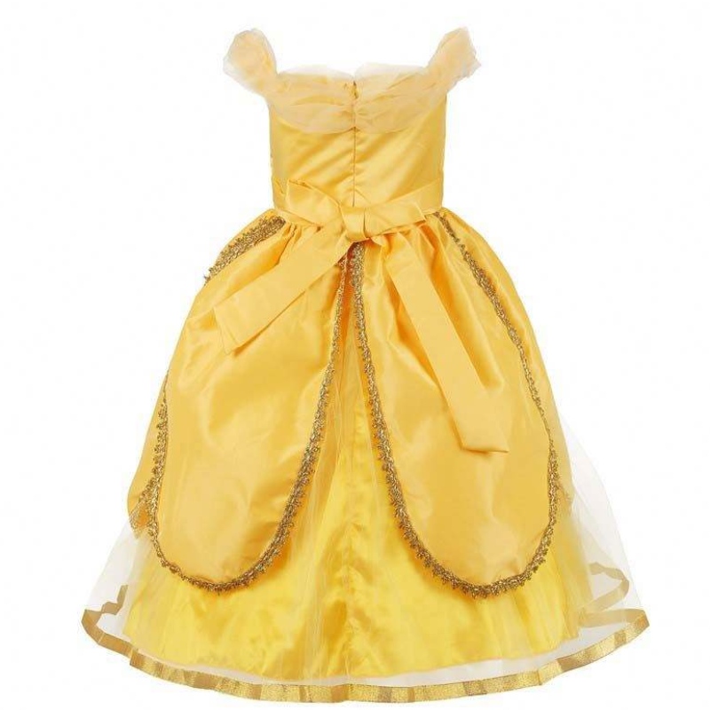 2022 NIEUWE ARVALS Little Kid Ball Jurk Halloween Party Cosplay Girls Princess Belle Beauty Costume HCBL-004