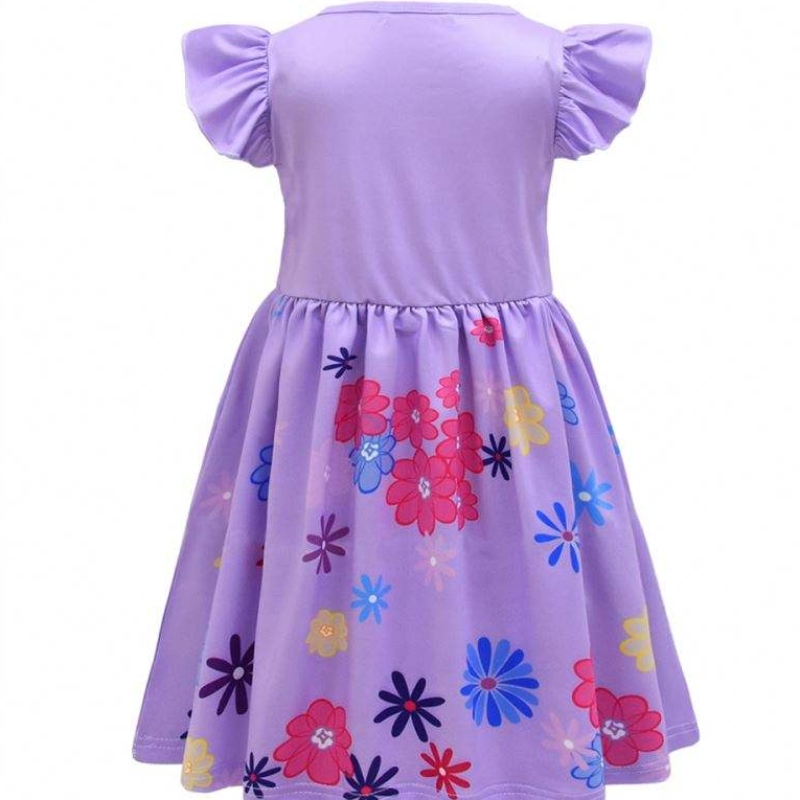 Meisjes encanto charme jurk encanto vermomming carnaval zomer maagd kinderen prinses midi mirabel isabela verjaardagsfeestje jurk u