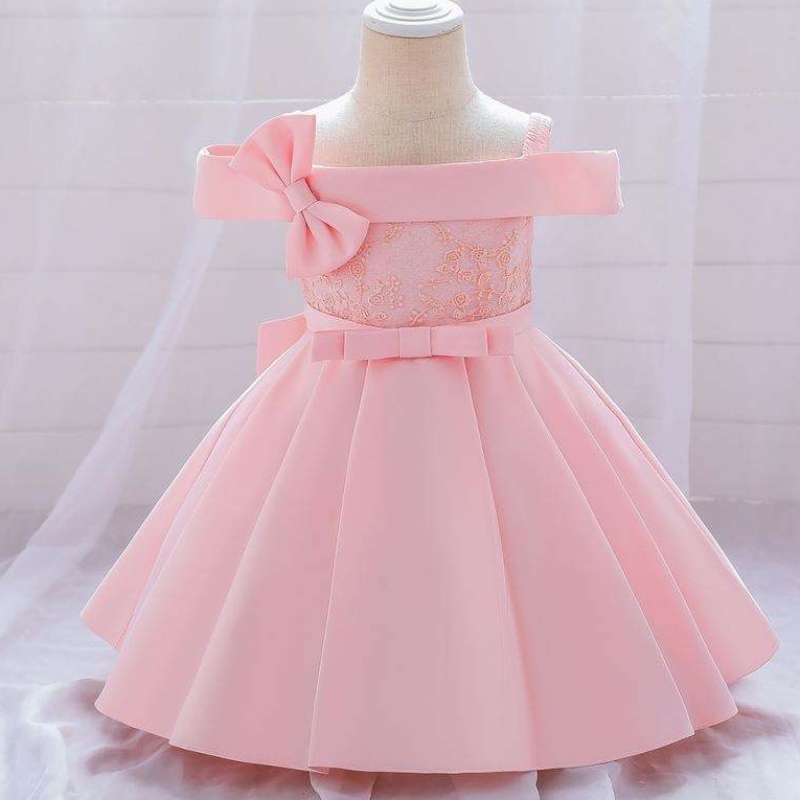 Baige 2021 Goede kwaliteit baby gril prinses jurknieuwe collectie zomer kinderkleding l1959xz