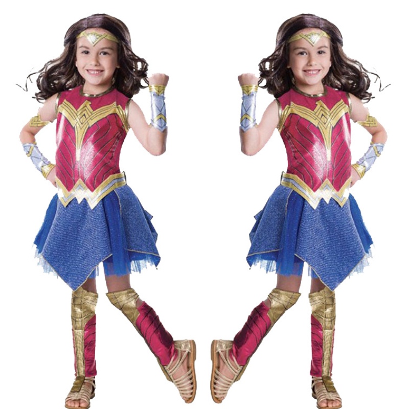 Wonder Woman Movie Child \\\\\'s Value Costume Kids Girls Fancy Deluxe kleding