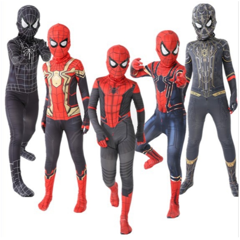 Spider-man bodysuit één stuk kinderen Halloween-kostuum